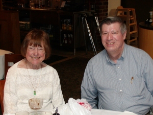 Margaret and Dad - previously unknown cousins