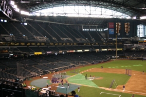 Bank One Ballpark a.k.a. 'BOB' in Phoenix, Arizona