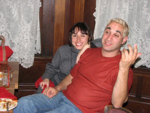 Aram Sohigian and his girlfriend, Katia - November, 2007 - Dinner at Giorgio's