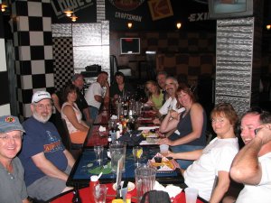 The gang - John, Mark, Mary, Rob, Ted, Paula, Pam, Doug, Paul, Trish, Ann and Bryan