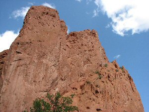 Rock formations at Garden of the Gods