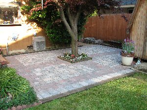 Addition of 4x6-inch timbers and middle flower planter