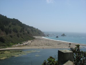 Mouth of the Navarro river