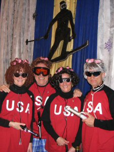The Mardi Gras Olympic curling team