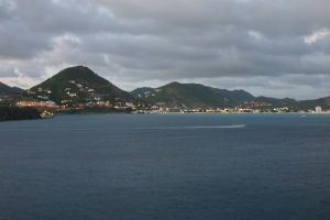 Dusk over St. Maarten
