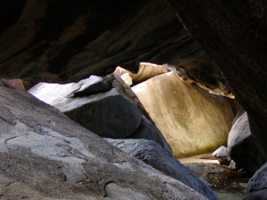 Virgin Gorda and the Baths - boulder caves
