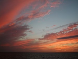 Caribbean sunset