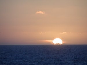 Caribbean sunset