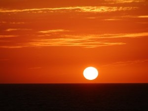 Caribbean sunset