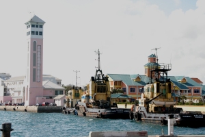 Bahamian fishing boats
