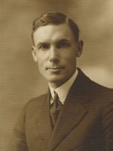 Frank Wight Sr. on his wedding day