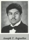 Joe Arguelles' graduation photo - HHS 1987