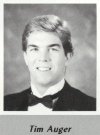 Tim Auger's graduation photo - HHS 1987