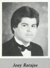 Joey Barajas' graduation photo - HHS 1987