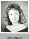 Julie Biasotti's graduation photo - HHS 1987