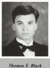 Tom Black's graduation photo - HHS 1987