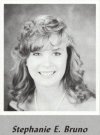 Stephanie Bruno's graduation photo - HHS 1987