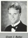 Grant Butler's graduation photo - HHS 1987