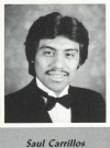 Saul Carrillos' graduation photo - HHS 1987
