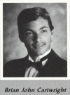 Brian Cartwright's graduation photo - HHS 1987