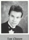 Tom Clausen's graduation photo - HHS 1987