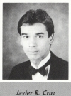 Javier Cruz's graduation photo - HHS 1987