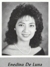 Enedina DeLuna's graduation photo - HHS 1987
