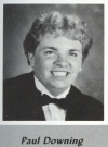 Paul Downing's graduation photo - HHS 1987