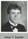 James 'Jim' Engelke's graduation photo - HHS 1987