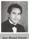 Juan Estrada's graduation photo - HHS 1987