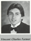 Vince Farmer's graduation photo - HHS 1987