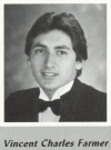 Vincent 'Vince' Farmer's graduation photo - HHS 1987