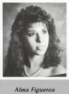 Alma Figueroa's graduation photo - HHS 1987