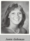 Jamie Gehrman's graduation photo - HHS 1987