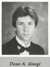 Dean Giorgi's graduation photo - HHS 1987