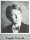 Jospeh 'Joe' Gossett's graduation photo - HHS 1987