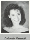 Deborah 'Debbie' Hammill's graduation photo - HHS 1987