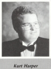 Kurt Harper's graduation photo - HHS 1987