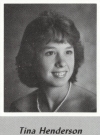 Tina Henderson's graduation photo - HHS 1987