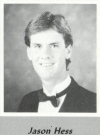 Jason Hess' graduation photo - HHS 1987