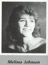 Melissa Johnson's graduation photo - HHS 1987