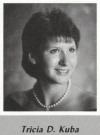 Tricia Kuba's graduation photo - HHS 1987