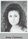 Irene Carranza's graduation photo - MVHS 1987