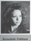 Bernadette Fabbiani's graduation photo - MVHS 1987