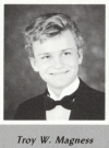 Troy Magness' graduation photo - HHS 1987