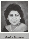 Bertha Martinez's graduation photo - HHS 1987
