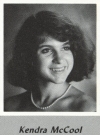 Kendra McCool's graduation photo - HHS 1987