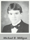 Michael Milligan's graduation photo - HHS 1987