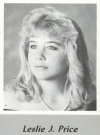 Leslie Price's graduation photo - HHS 1987