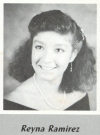 Reyna Ramirez' graduation photo - HHS 1987